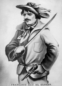 Francisco Nau El Olones, 1635-1668, 1920'ler by Unbekannt