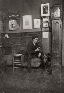 Francisque Poulbot, Fransız karikatürist ve illüstratör, 1909 by Unbekannt