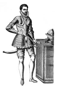 François, Anjou ve Alencon Dükü, şamlı zırh içinde, 16. yüzyıl, 1870 by Unbekannt