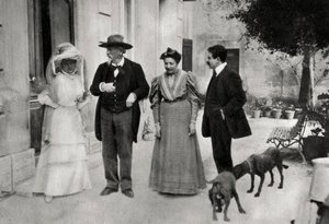 Frederic Mistral, Fransız yazar, 1906 by Unbekannt