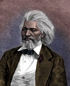 Frederick Douglass 1817-1895, Amerikalı diplomat, kölelik karşıtı ve yazar, 1875 by Unbekannt