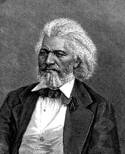 Frederick Douglass 1817-1895, Amerikalı diplomat, kölelik karşıtı ve yazar, 1875 by Unbekannt