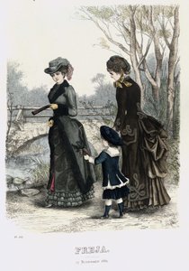Freja- resimli İskandinav moda dergisi 1882, resim no. 21 by Unbekannt
