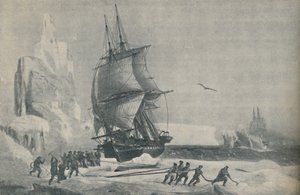 Kaptan JSC Dumont dUrville yönetimindeki Fransız Antarktika Seferi, Ağustos 1833, 1937 by Unbekannt