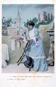 Fransız kartpostal, c1900 by Unbekannt