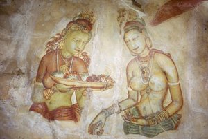 Fresk/Sigiriya Hanımları/Sri Lanka by Unbekannt