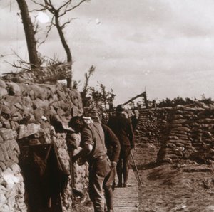 Cephe hattı, Diksmuide, Belçika, c1914-c1918 by Unbekannt