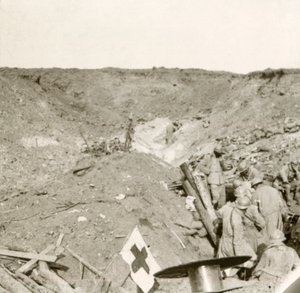 Cephe hattı, Sailly-Saillisel, Kuzey Fransa, c1914-c1918 by Unbekannt