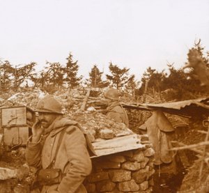 Cephe hattı, Verdun, kuzey Fransa, 1916 by Unbekannt