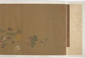 Meyveler, sebzeler, çiçekler ve böcekler, Ming hanedanı, 1368-1644. by Unbekannt