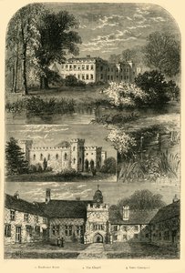 Fulham Sarayı, 1798, c1878. by Unbekannt