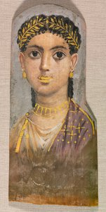 Genç Bir Kızın Cenaze Portresi, c. MS 25-37. by Unbekannt