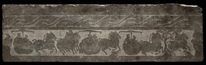 Araba Alayı ile Cenaze Rölyefi, 2. Yüzyıl. by Unbekannt