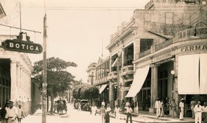 Garcia Caddesi, Guantanamo, Küba, c1900 by Unbekannt