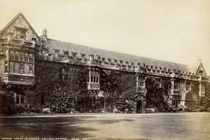 Bahçe önü, St Johns College, Oxford, Oxfordshire, 19. yüzyılın sonları veya 20. yüzyılın başlarında by Unbekannt