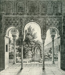 Generalife Bahçesi, 19. yüzyıl, 1907. by Unbekannt