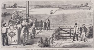 Garrett & Sons Çift Silindirli Buharlı Sürme Motoru ve Takımları, c1862 by Unbekannt