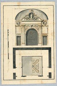 Kapı ve Tavan Parçası by Unbekannt