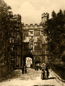 Trinity Koleji Ağ Geçidi, Cambridge, 1898. by Unbekannt