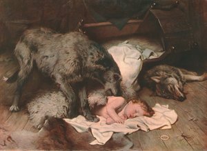 Gelert, c1894, c1902. by Unbekannt