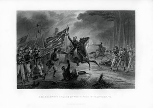General Kearnys Charge, Chantilly Savaşı, Virginia, 1 Eylül 1862, 1862-1867 by Unbekannt
