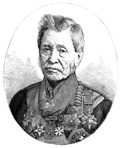 General Sir John Fox Burgoyne 1782-1871, İngiliz askeri by Unbekannt