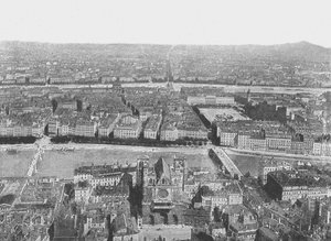Genel görünüm, Lyon, Fransa, 1895. by Unbekannt