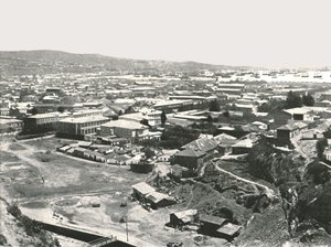 Şehrin genel görünümü, Valparaiso, Şili, 1895. by Unbekannt