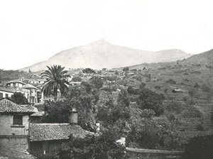 Zirveyi gösteren genel görünüm, Tenerife, Kanaryalar, İspanya, 1895. by Unbekannt