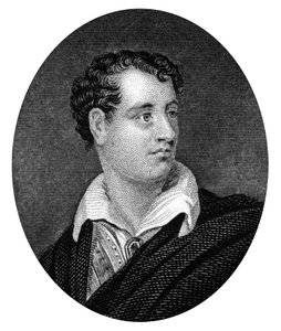 George Gordon Byron, İngiliz-İskoç şair ve Romantizmin önde gelen isimlerinden, 1877 by Unbekannt