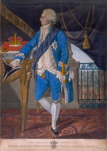 George IV, Galler Prensi olarak, 1795 by Unbekannt