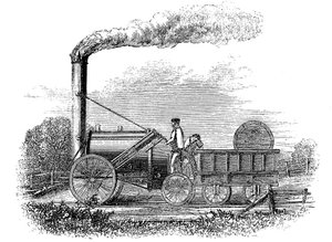George Stephensons lokomotifi Roket, 1829 1859 by Unbekannt