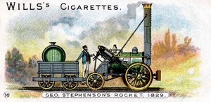 George Stephensons lokomotifi Roket, 1829 1900 by Unbekannt