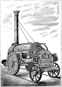 George Stephensons lokomotif Roket, c1875 by Unbekannt