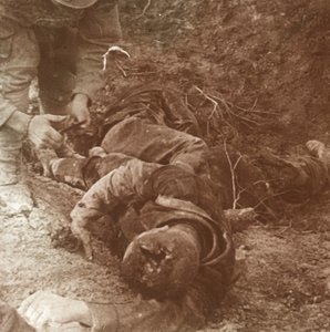 Alman gövdesi, Şampanya, kuzey Fransa, 1915 by Unbekannt