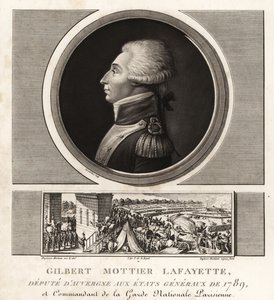Gilbert Mottier Lafayette, Augergne