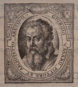 Giorgio Vasari. Gönderen: Giorgio Vasari, En Mükemmel İtalyan Ressamlar, Heykeltıraşlar ve Mimarların Hayatları, 1568 by Unbekannt