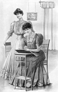 Kasım 1905 için kız kıyafetleri by Unbekannt