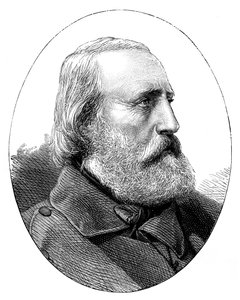 Giuseppe Garibaldi 1807-1882, İtalyan vatansever by Unbekannt