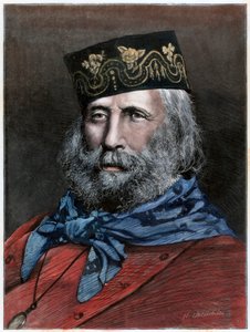 Giuseppe Garibaldi, İtalyan vatansever, 1882 by Unbekannt