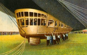 Bir zeplinin gondolu, 1932. by Unbekannt