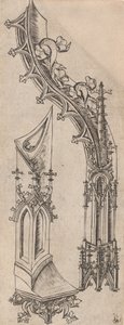 Gotik Harf D, c. 14801500. by Unbekannt