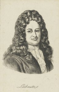 Gottfried Wilhelm Leibniz 1646-1716, c. 1800 by Unbekannt