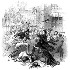 Cüppe ve kasaba sırası, Oxford, 15 Kasım 1845 by Unbekannt