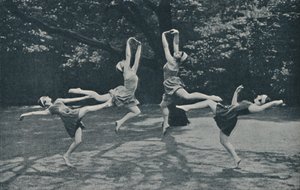 Yeni Klasik ve Rus Dansında Zarafet ve Animasyon, c1935 by Unbekannt