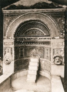 Grande Fontana, Pompeii, İtalya, c1900