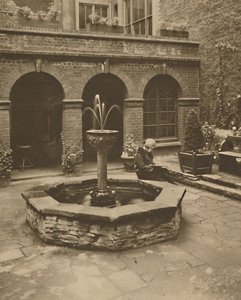 Aziz Ethelburga Mezarlığı, Piskopos Kapısı, Yaşayanlar İçin Bir Dinlenme Yeri, c1935. by Unbekannt