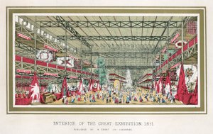 Büyük Sergi, Crystal Palace, Hyde Park, Londra, 1851 by Unbekannt