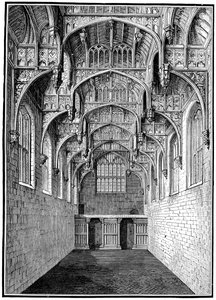 Büyük Salon, Hampton Court Sarayı, Londra, 1893. by Unbekannt