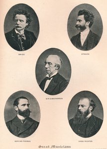 Büyük Müzisyenler - Plaka IX., 1895 by Unbekannt